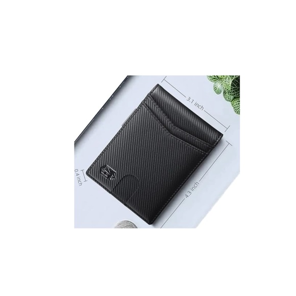 BNIB Zitahli Slim RFID Wallet w/ Money Clip Bifold, ID window & 12 card slots - Picture 3 of 6